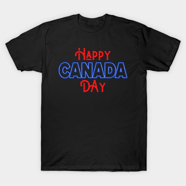 Happy Canada Day T-Shirt by Success shopping